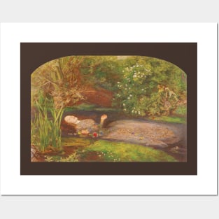 Ophelia by Sir John Everett Millais Posters and Art